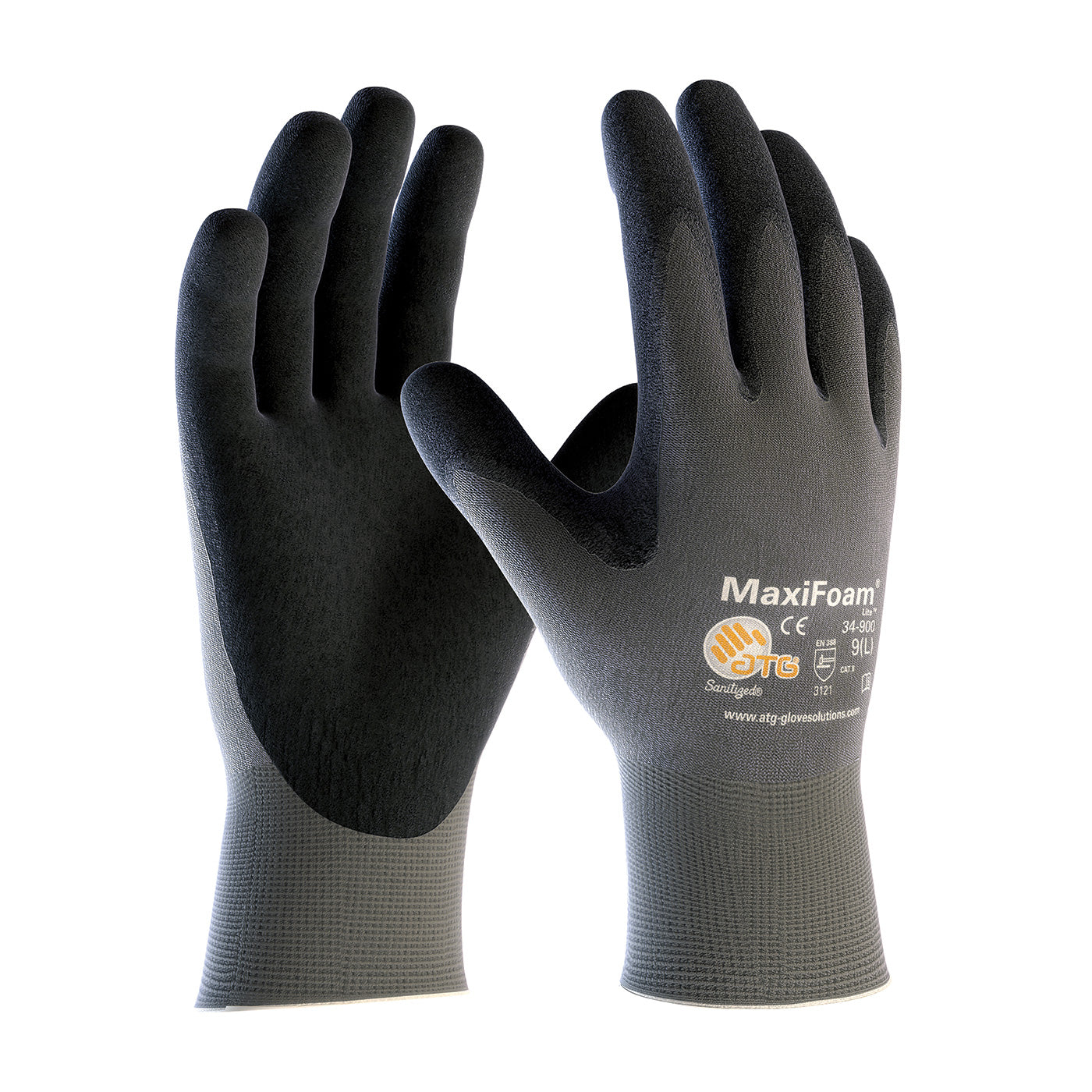 Premium Quality Nylon Rubber Coated Safety Hand Gloves For Industrial Work  (5 Pair)