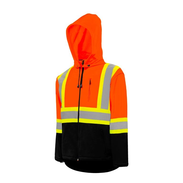 Soft Shell High Visibility Safety Jacket, 4