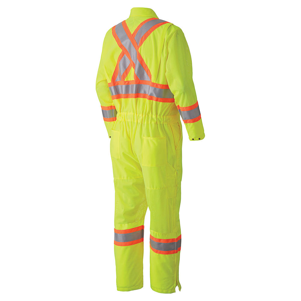 Traffic Safety Coveralls - Poly Knit