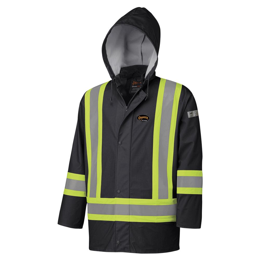 Hi-Vis Breathable Traffic Safety Jackets - Tricot Poly