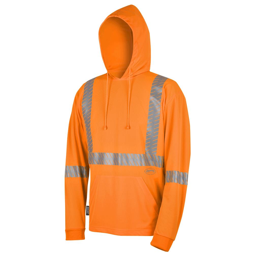 Bird's-Eye Hooded Safety Shirt