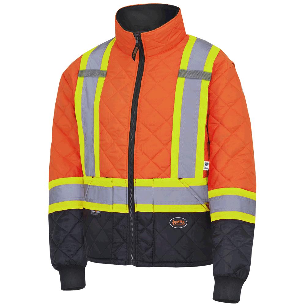 Quilted Freezer Safety Jackets