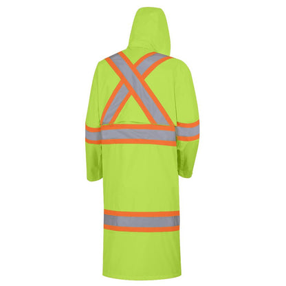 "The Rock" Hi-Vis Safety Rainwear Long Coats