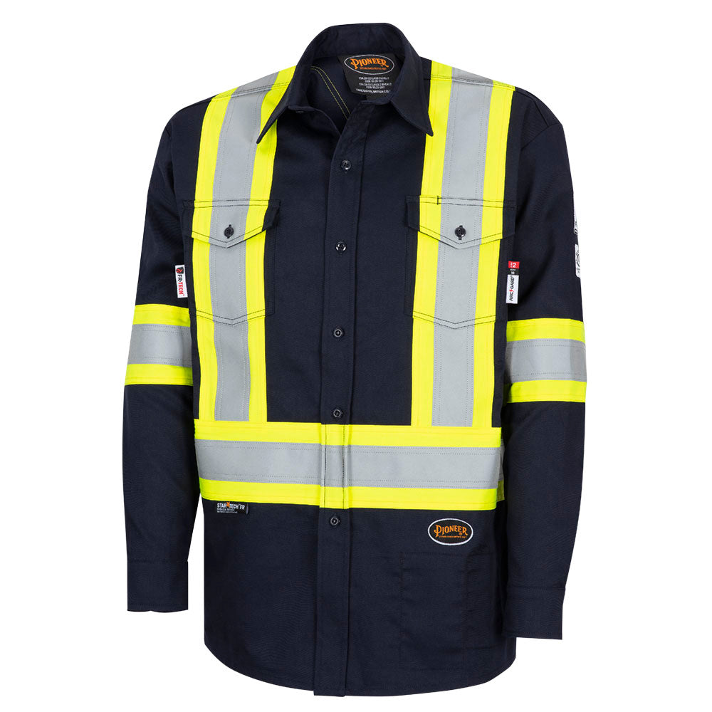 FR-Tech® FR Collared Safety Shirt