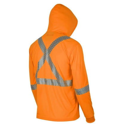 Bird's-Eye Hooded Safety Shirt