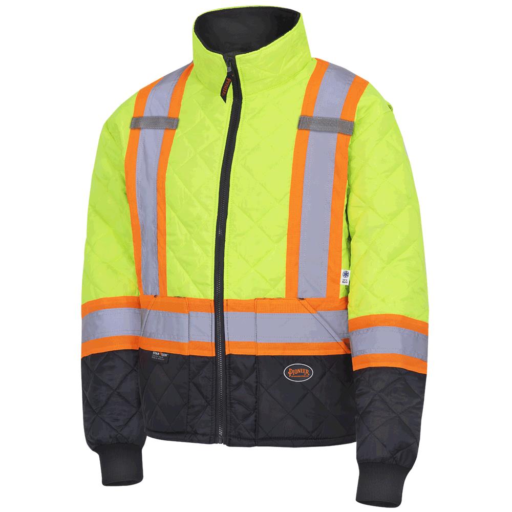 Quilted Freezer Safety Jackets