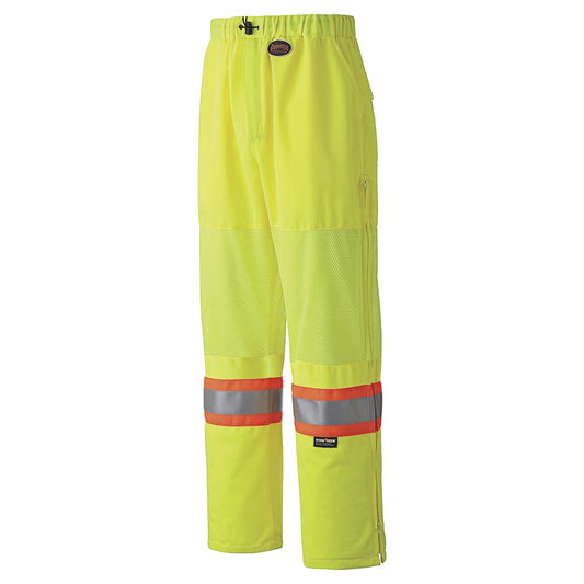 Traffic Safety Pants - Poly Knit - Mesh Leg Panels