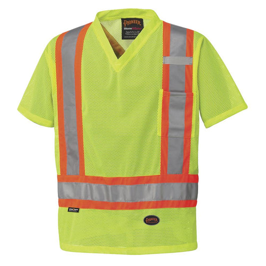 Hi-Vis Safety T-Shirts Polyester Mesh