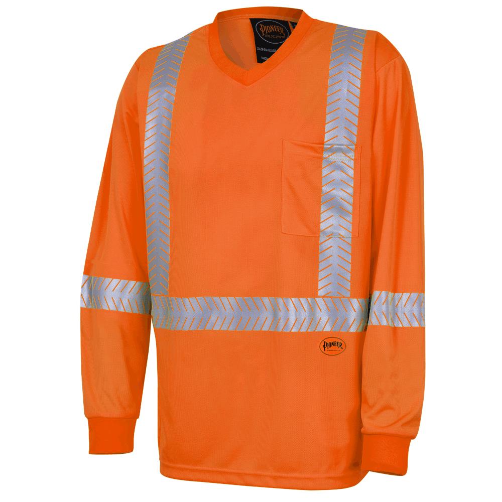 CoolPass® Hi-Vis Long-Sleeved Safety Shirts