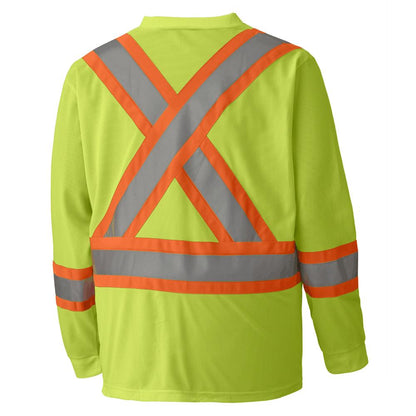 Long-Sleeved Safety Shirts - Micro Mesh