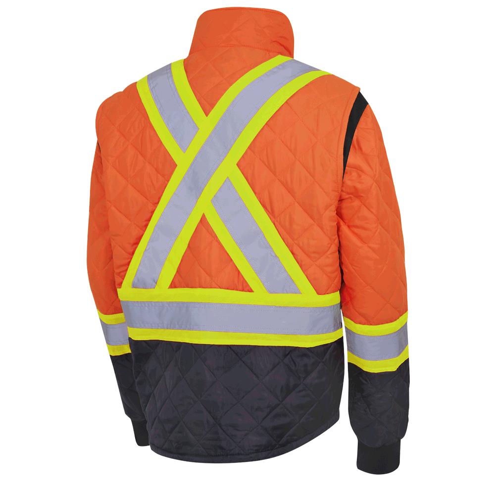 Quilted Freezer Safety Jackets