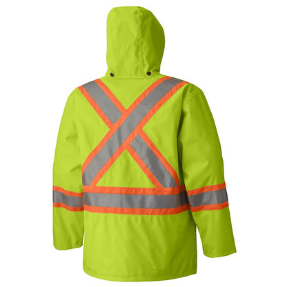 Waterproof Safety Jackets 450D Oxford Polyester