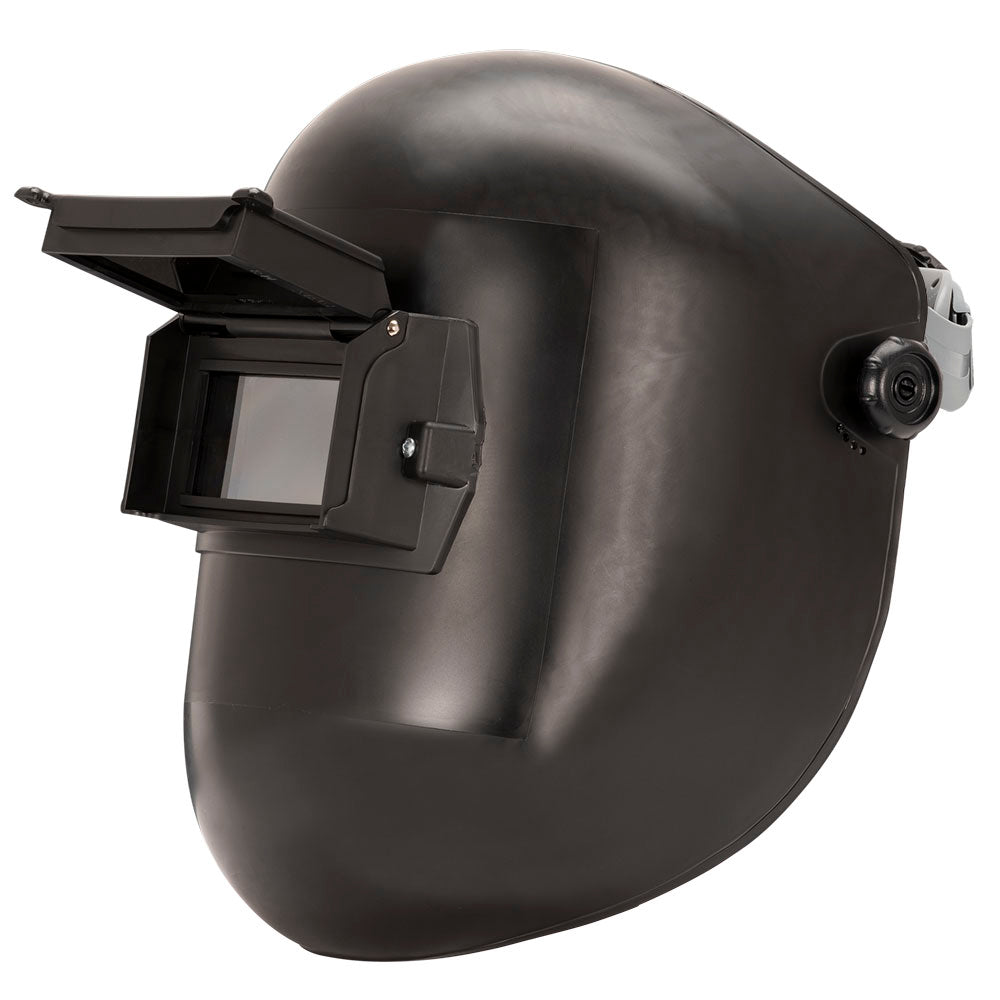 Bucket Style Lift Front Welding Helmet for Pipeline Applications