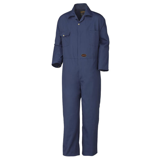 Safety Coveralls - Polyester/Cotton - Boot Access Zippers