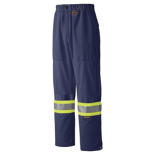 Traffic Safety Pants - Poly Knit - Mesh Leg Panels