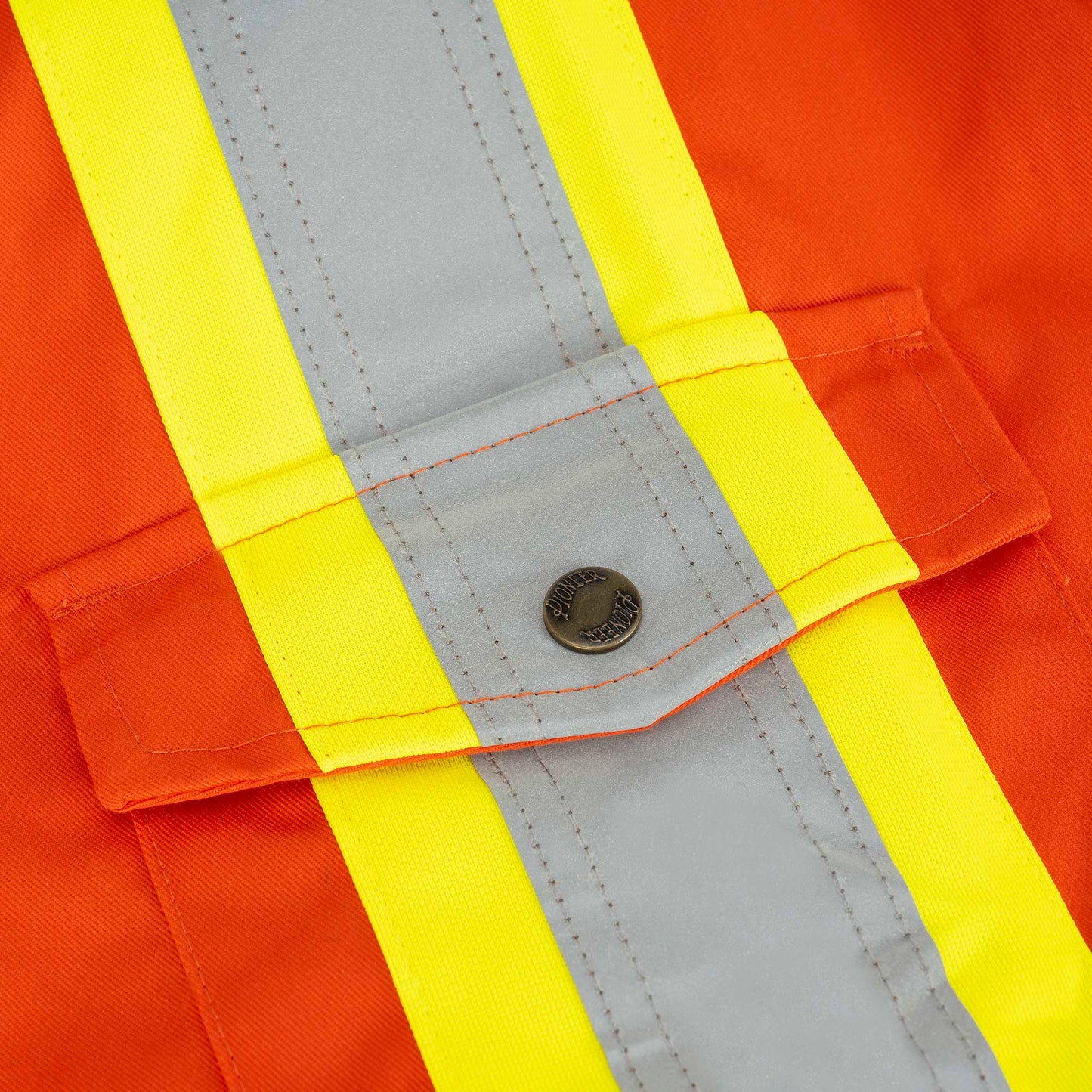 Hi-Vis Industrial Wash Safety Coveralls