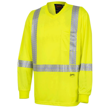 CoolPass® Hi-Vis Long-Sleeved Safety Shirts