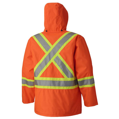 Rainwear Waterproof Jackets 300D Ripstop - Polyester Polyurethane Coated