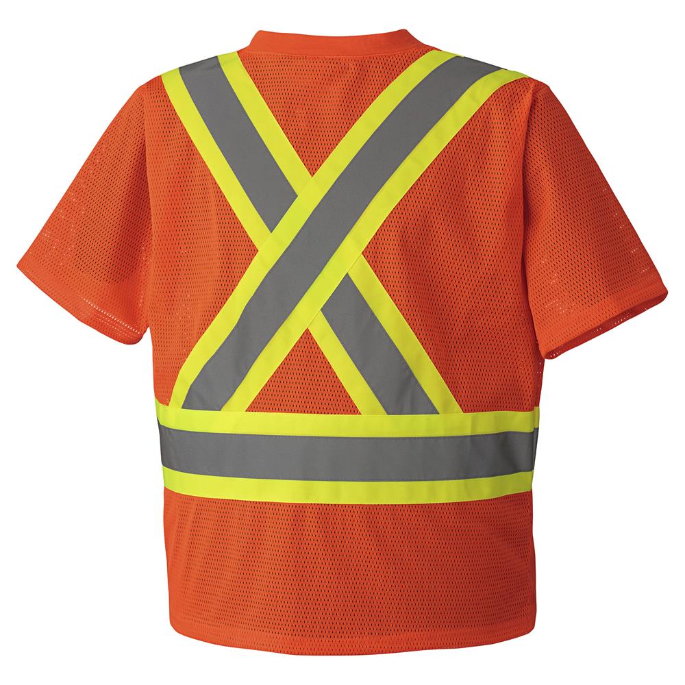 Hi-Vis Safety T-Shirts Polyester Mesh