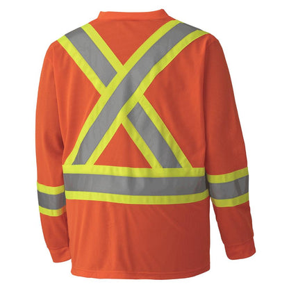 Long-Sleeved Safety Shirts - Micro Mesh