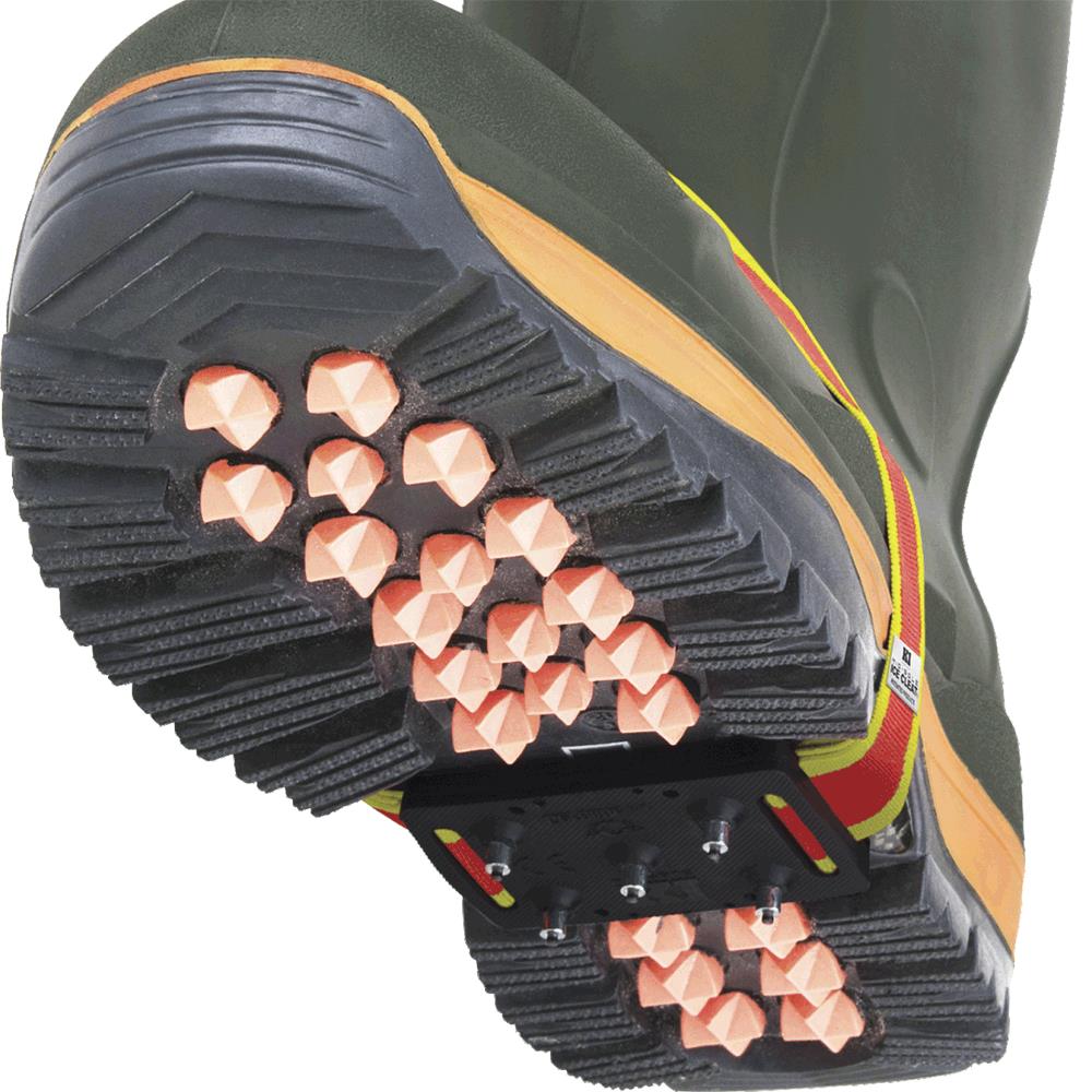 Mid-Sole Intrinsic Traction Aids