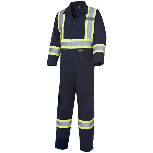 Safety Coveralls - Polyester/Cotton - Boot Access Zippers