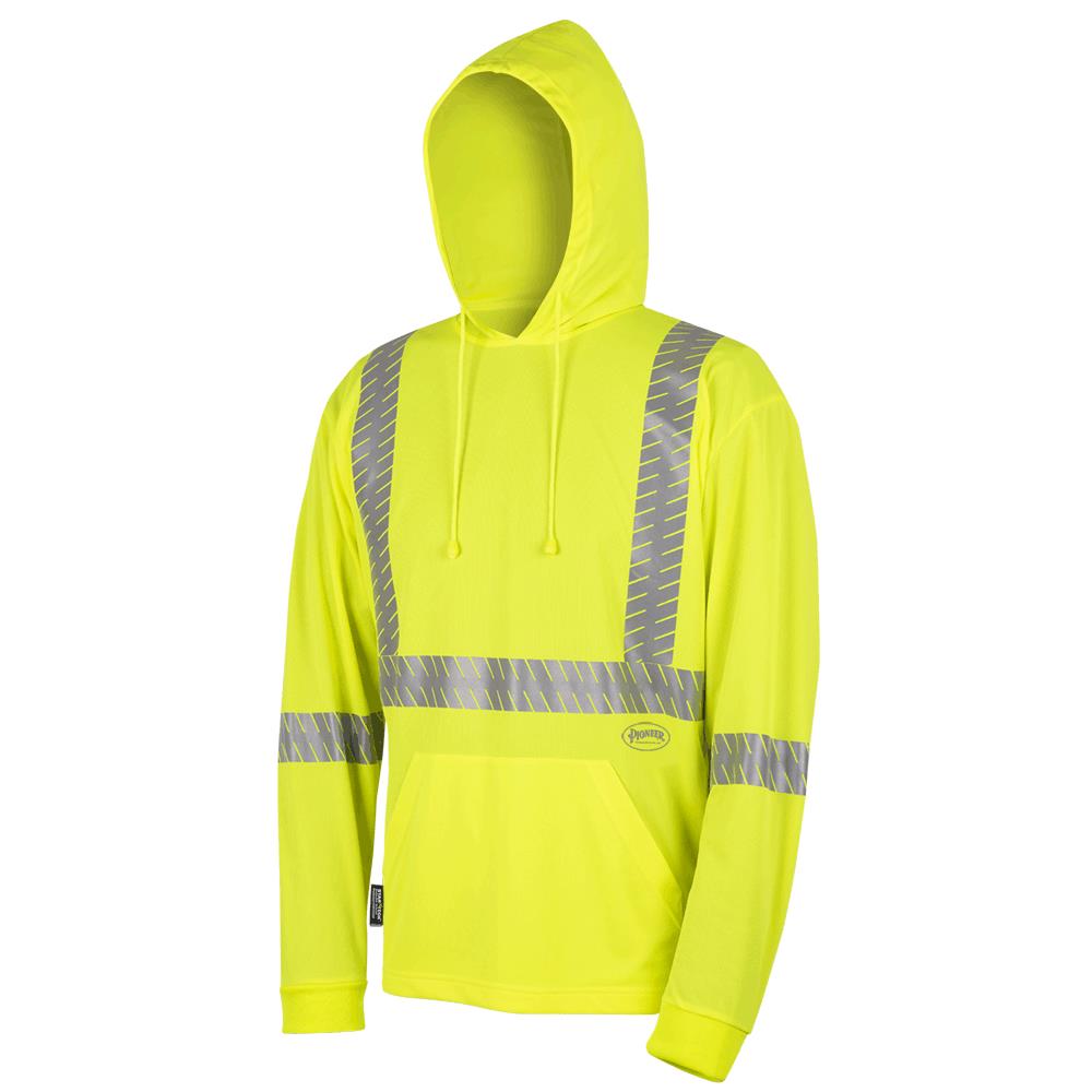 Bird's-Eye Hooded Safety Shirt