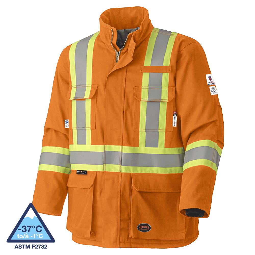 FR Welding Jackets - Premium Kevlar® - Stitched Leather