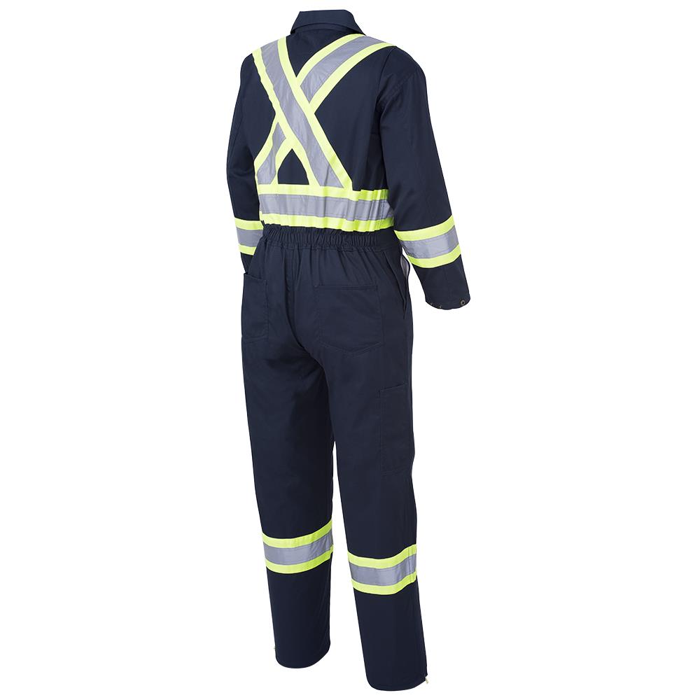 Safety Coveralls - Polyester/Cotton - Boot Access Zippers