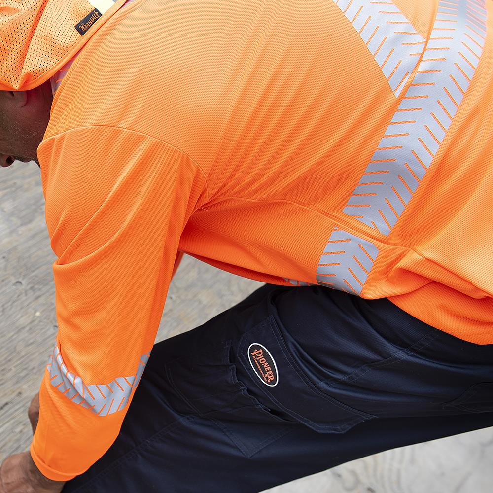 CoolPass® Hi-Vis Long-Sleeved Safety Shirts