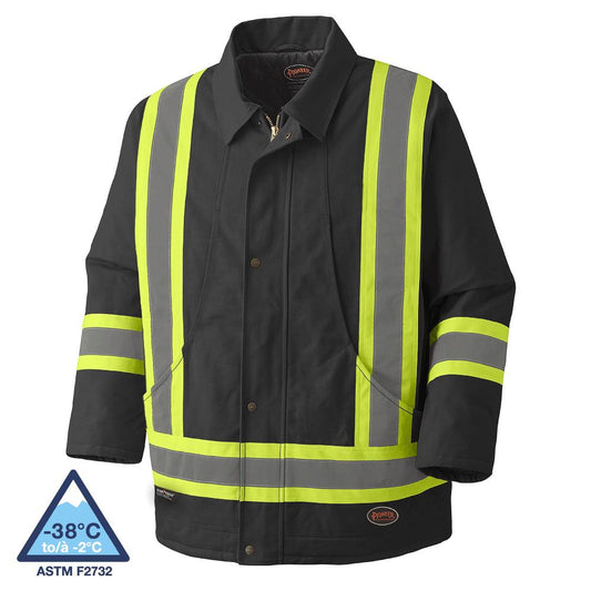 FR/Arc Rated Waterproof  Rain Jackets - Polyurethane/Cotton