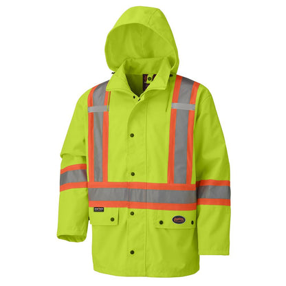 Waterproof Safety Jackets 450D Oxford Polyester