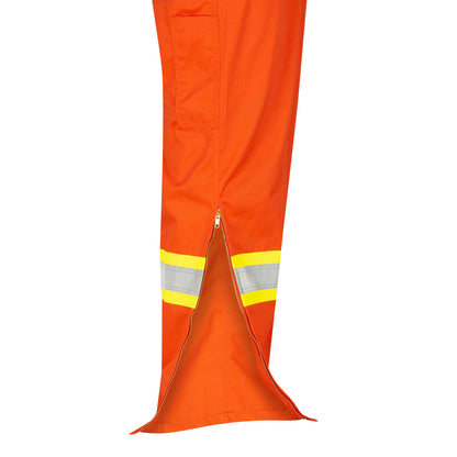 Hi-Vis Industrial Wash Safety Coveralls