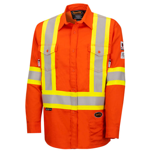 FR-Tech® FR Collared Safety Shirt