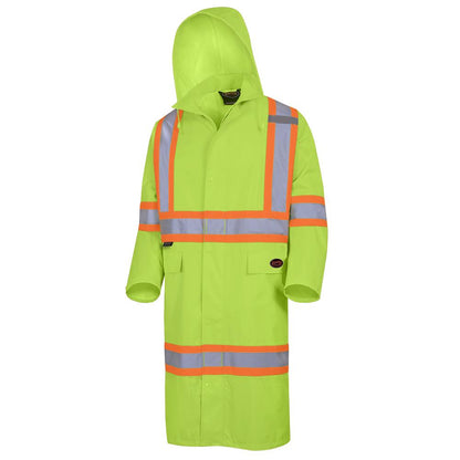 "The Rock" Hi-Vis Safety Rainwear Long Coats