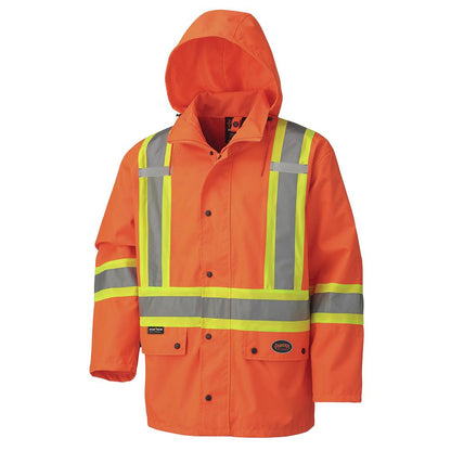 Rainwear Waterproof Jackets 300D Ripstop - Polyester Polyurethane Coated