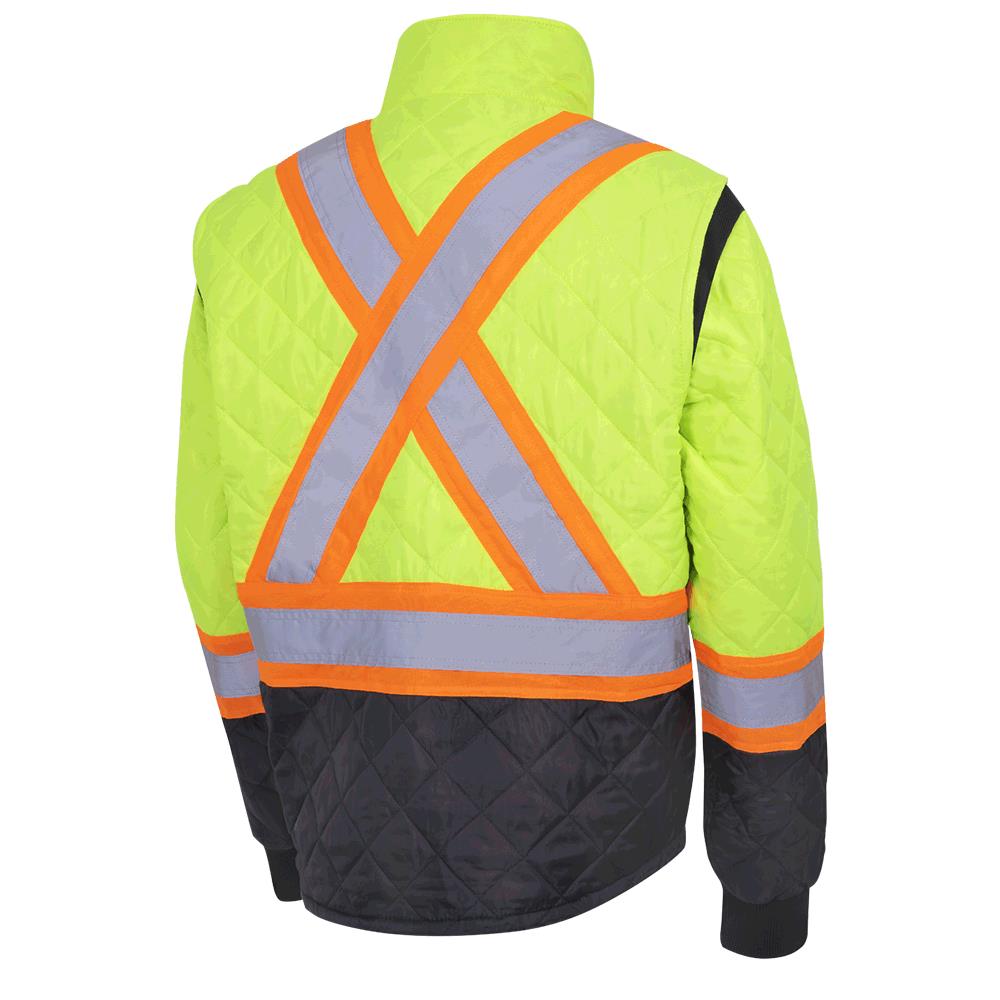 Quilted Freezer Safety Jackets