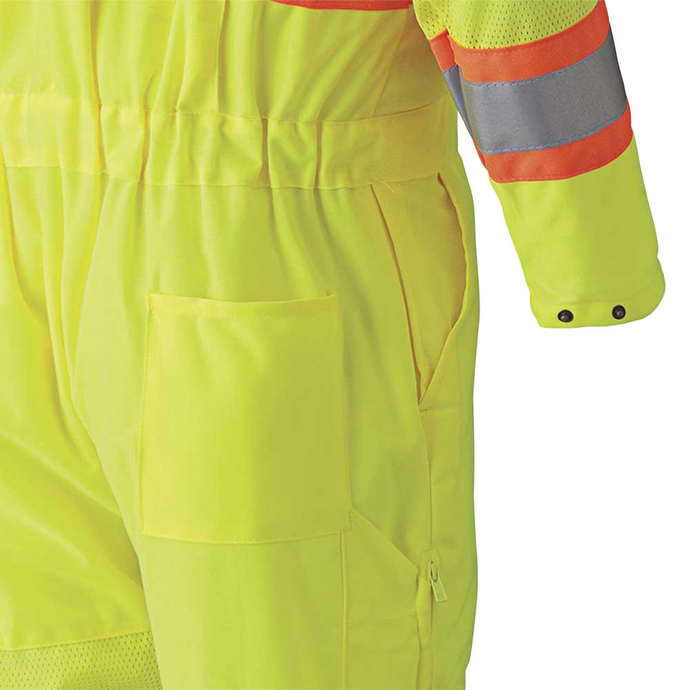 Traffic Safety Coveralls - Poly Knit