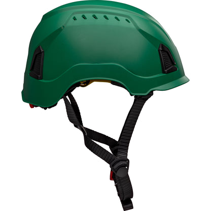 Traverse™ Vented, Industrial Climbing Helmet -Green