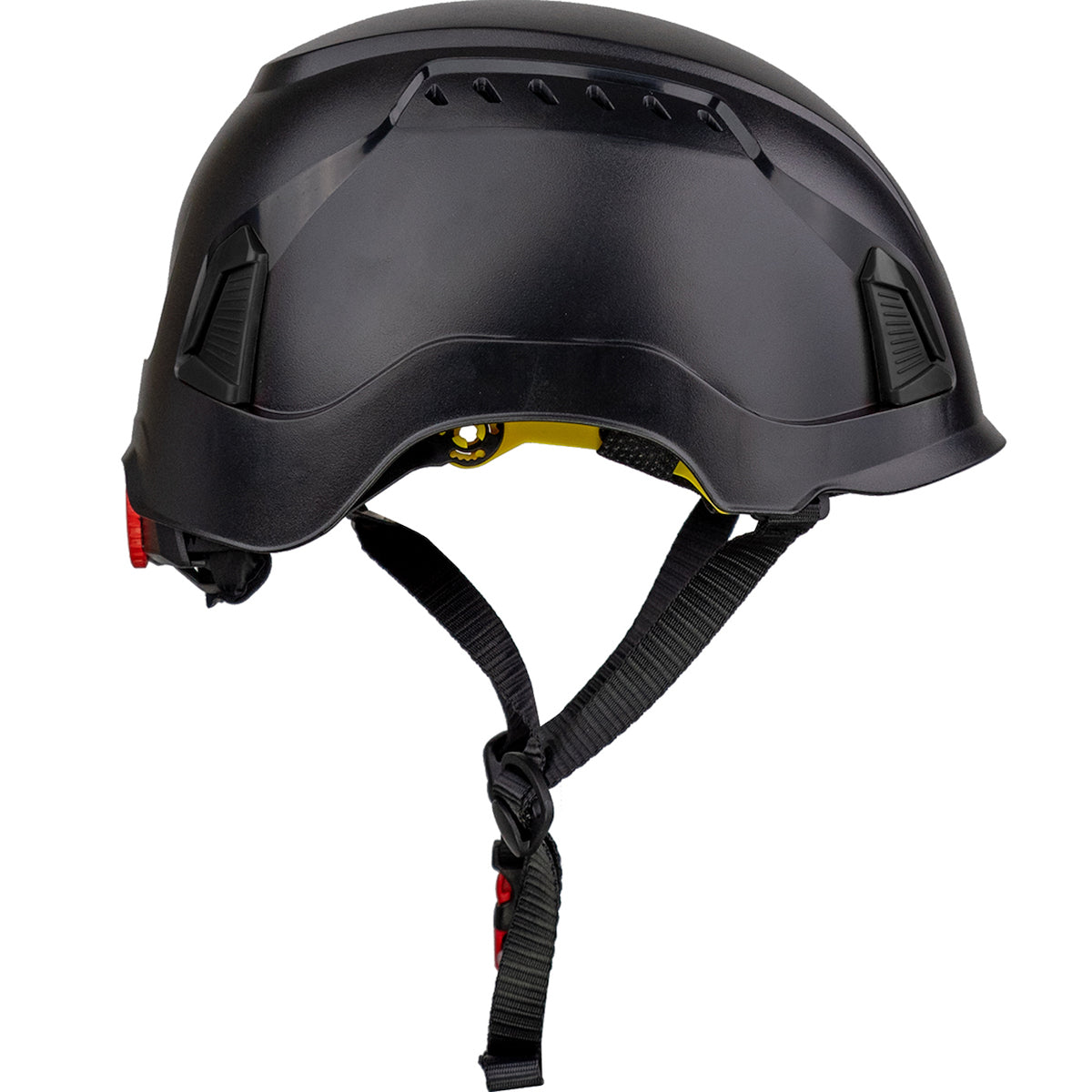 Traverse™ Vented, Industrial Climbing Helmet -Black