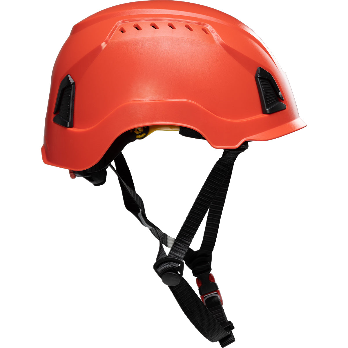 Traverse™ Vented, Industrial Climbing Helmet -Red