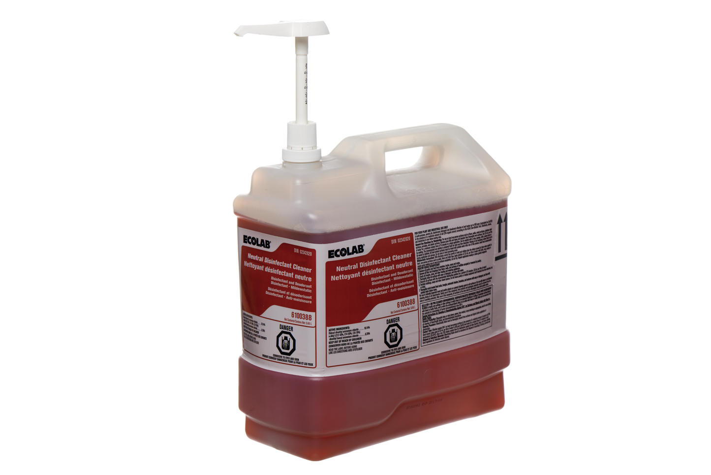 Neutral Disinfectant Clean CAN, 4x3.78L