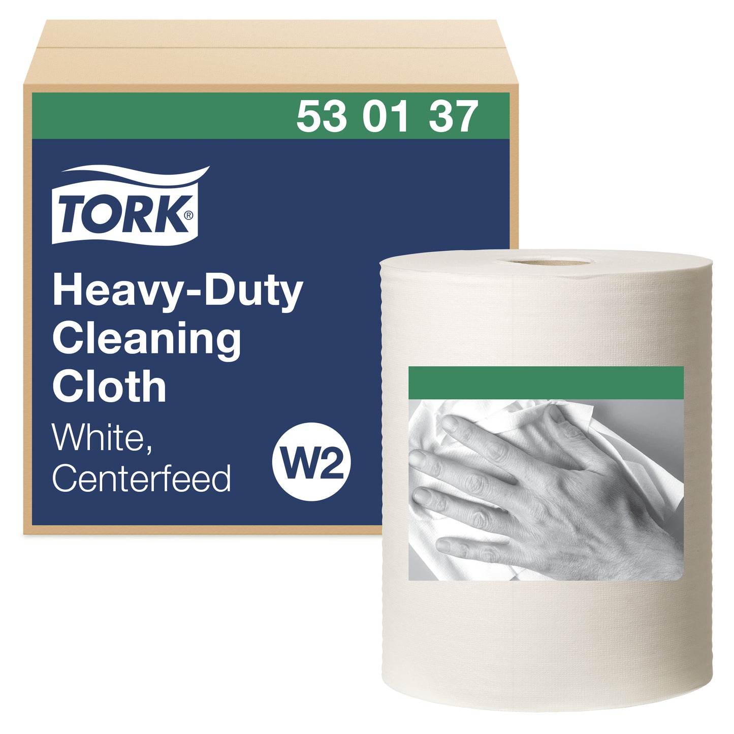 Tork Heavy Duty Cleaning Cloth White W2