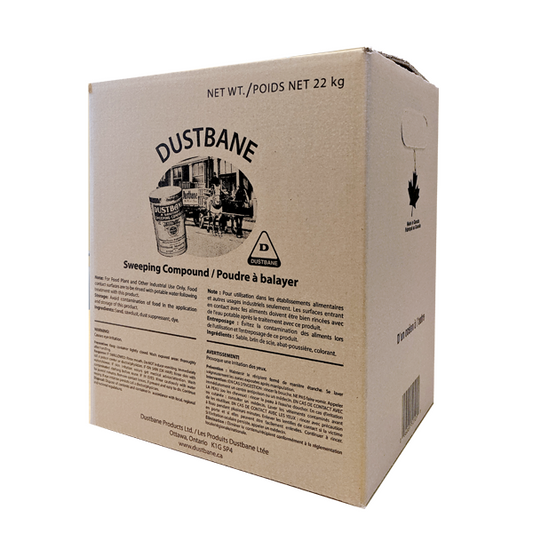 Dustbane Sweeping Compound, Box, 45.50 lbs. ( 22.0 kg)