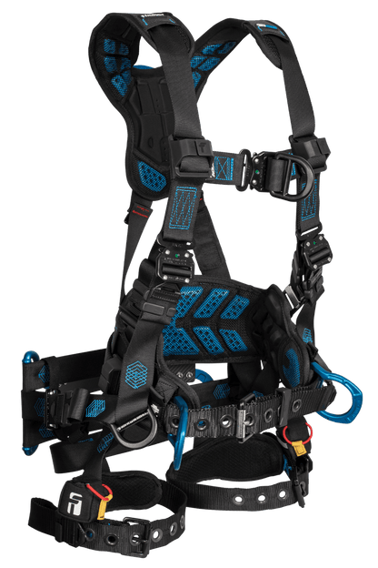 Falltech Carbon FT - One Tower Harness With Tongue Buckle Legs