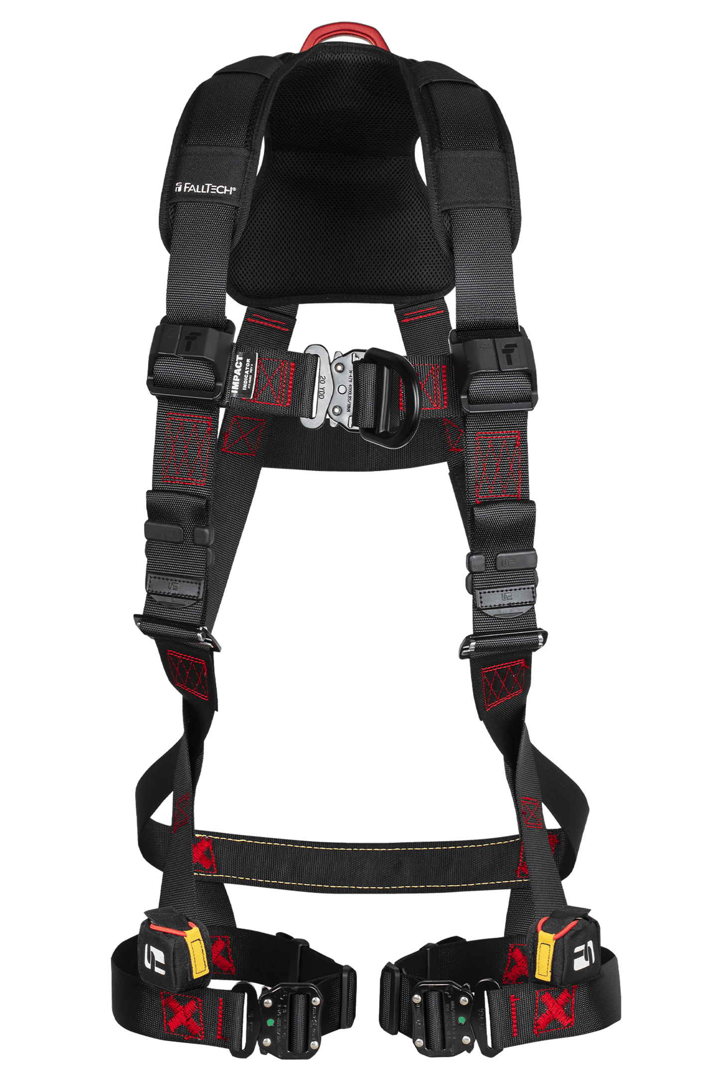 FT-Iron™ Front D Climbing Non-Belted Full Body Harness, Quick Connect Adjustments Large