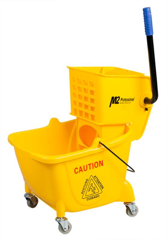 26 Qt. Mop Bucket and Wringer Combo - Yellow