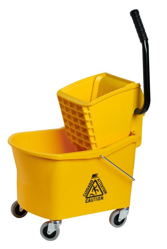 32 Qt. Mop Bucket and Wringer Combo - Yellow