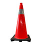 28" Traffic Cone 4" HI Collar 7 Lb