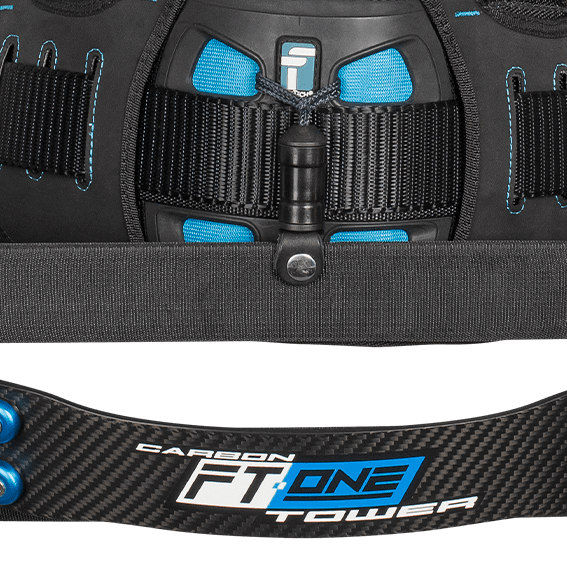 Falltech Carbon FT - One Tower Harness With Tongue Buckle Legs